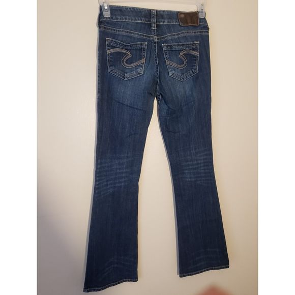 Women's Silver Jeans Co., Bootcut, W24/32, Dark Blue - Picture 2 of 8